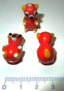 Medvídek 14 x 20 mm - balení 3 ks